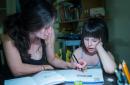 A criança não quer estudar no jardim de infância Algoritmo para fazer o dever de casa